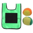 thumbnail image 2 of Throwing Ball Vest With 2 Ball, Soft Fleece Balls, Safe For Kids, Outdoor Props, 2 of 8