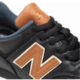 thumbnail image 3 of ML574OMD New Balance 574 Men's Black Brown Casual Athletic Lifestyle Leather, 3 of 6