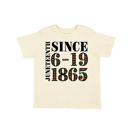 

Inktastic Juneteenth Since 6-19-1865 Gift Toddler Boy or Toddler Girl T-Shirt