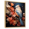 thumbnail image 2 of Designart "Soft Hues Summon Bird Melody I" Animals Bird Floater Framed Canvas Prints, 2 of 5