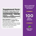 thumbnail image 4 of Nature’s Bounty Fast Acting Melatonin Sleep Aid Spray, Mild Mint, 100 Oral Sprays, 4 of 7
