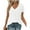 White, variant on PRETTYGARDEN Women's V Neck T Shirts Summer Short Sleeve Spring Going Out Tops Casual Loose Fit Basic Tees Beach Clothes