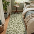 thumbnail image 3 of KUETH 2.5x10 Vintage Floral Runner Rugs Machine Washable Rugs for Living Room, Non Slip Flat Pile Rug with Rubber Backing, Boho Rug for Entryway Hallway Kitchen and Corridor, 3 of 12