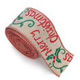 thumbnail image 1 of Coxeer Christmas Ribbon Burlap Vintage Festival Plaid DIY Wrapping Ribbon Craft Ribbon, 1 of 6
