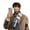 Grey, variant on Men Scarf Classic Plaid Winter Warm Thermal Scarf Shawl Wrap Gift Casual Daily Wear Gift for Friends Family Navy Blue