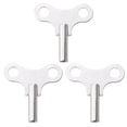 thumbnail image 1 of MasteelfCA 3Pcs Professional Clock Winding Keys Wear-resistant Clock Keys Grandfather Clock Winding Keys, 1 of 9