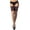 Beige, variant on Women's Lace Mesh Stylish Sheer Seam Back Thigh High Hold-up Stockings