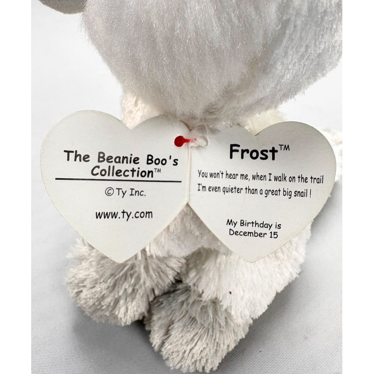 Ty Beanie Boos Exclusive 6 inch - Frost the White Fox with