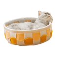 thumbnail image 2 of Cama para perros pequeños,Cama redonda para gatos Cama redonda suave para gatos Cama universal para gatos Uso conveniente, 2 of 9