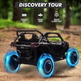 thumbnail image 3 of Garvee 24V 2-Seater Kids Ride on Car with Remote Control 4WD Electric Truck, Ride on Toy Off-Road UTV with 4-Wheel Shock Absorber, LED Lights, Music, 3 of 6