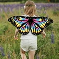 thumbnail image 4 of SLYNSHome ButterflyBack Hanging ButterflyDecorative BalloonsKids Toy ButterflyCloak Garden Flag Decoration, 4 of 4