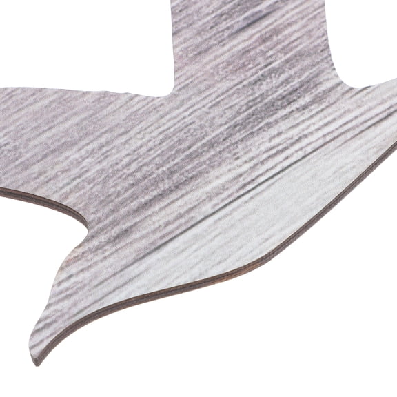 HEANUJJ 3-Piece Wooden Seagull Wall Art Set with Mediterranean Coastal Design for Beach House Home Decoration Black