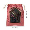 thumbnail image 5 of Tarot Card Bag Drawstring Pouch For Tarot Oracle Cards Home Accessories Gifts, 5 of 5