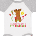 thumbnail image 4 of Inktastic Promoted to Big Brother Boys Baby Bodysuit, 4 of 5