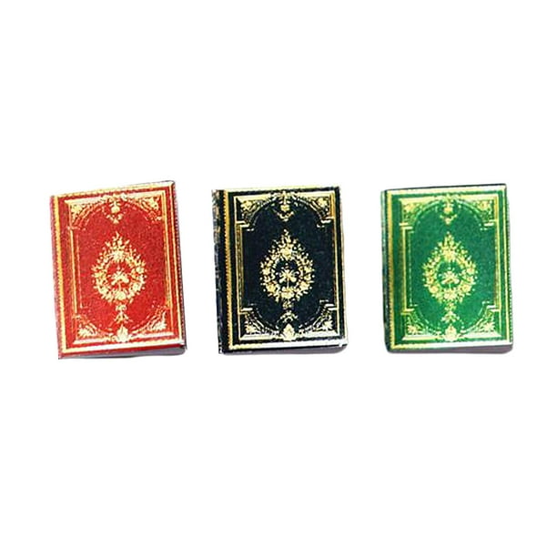 1:12 Scale Miniature Office Print Models – 2-Pack Dollhouse Accessories For Decor