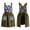 Green, variant on WHIPPY Vintage Apron for Women Cooking Aprons with Pockets Adjustable Floral Aprons for Kitchen Baking Gardening Painting