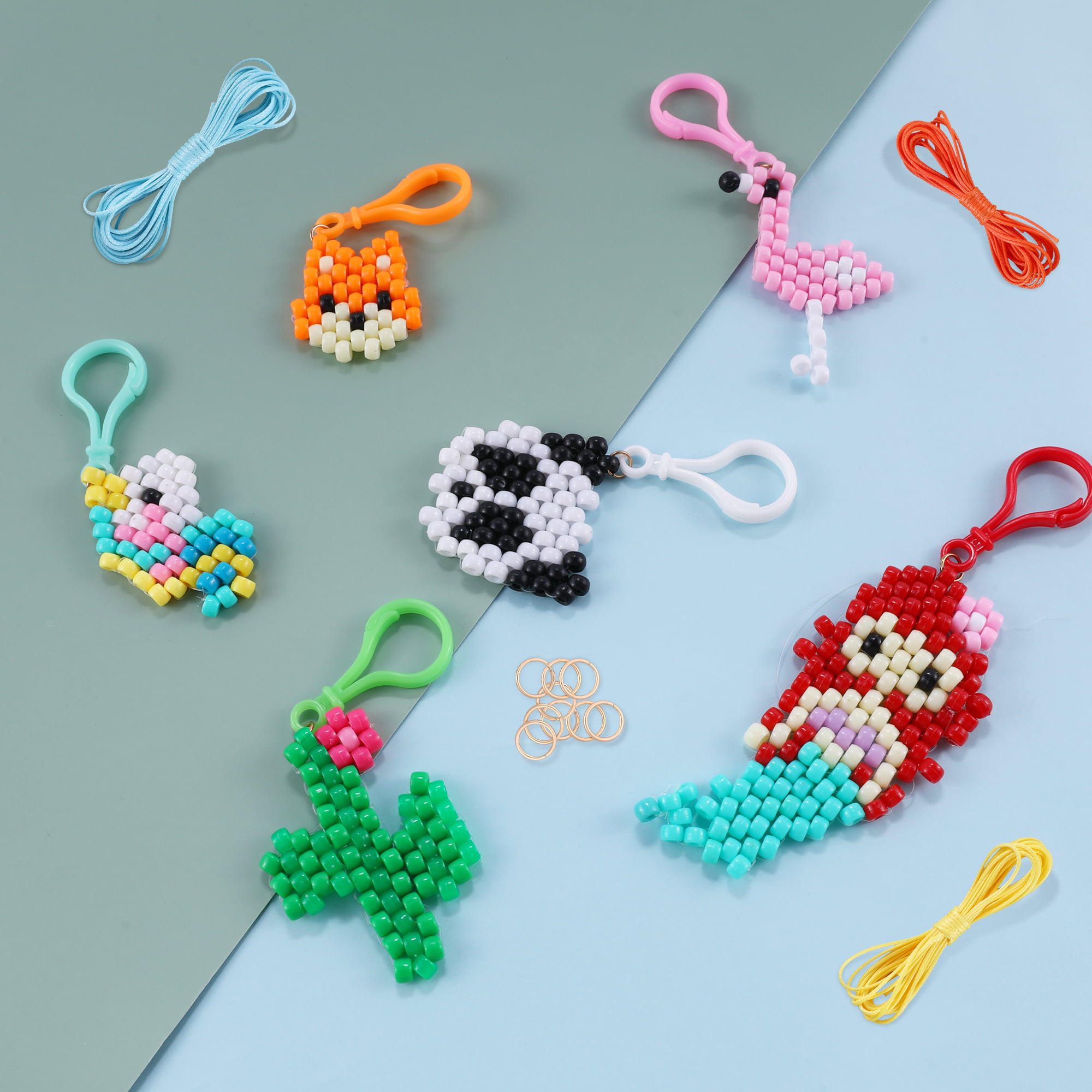 Cheap Plastic Bead Animal Beads Mixed Color Marine Animal Keychain Making  Zoo Bead Jewelry Craft Making