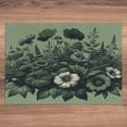 thumbnail image 5 of Ambesonne Dark Green Jigsaw Puzzle, Wildflowers and Leaves, Heirloom-Quality Fun Activity for Family Durable Cardboard, 1000 pcs, Emerald, 5 of 5