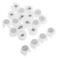 thumbnail image 4 of 20Pcs Multi Color Square Furniture Cam Fittings for Cabinet Assembly and Diy Projects, 4 of 8