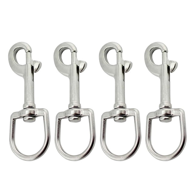 Ganchos de mosquetón Zulema de acero inoxidable 316L para ejercicio de campamento