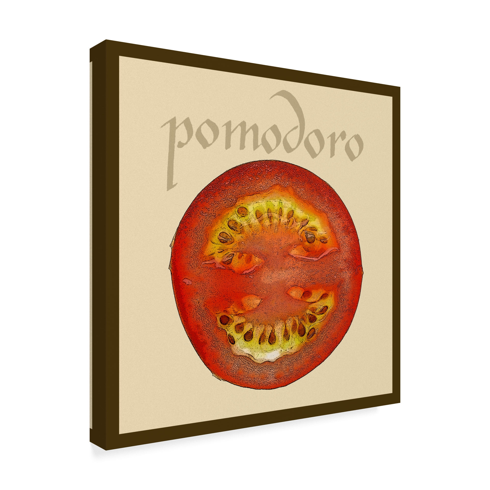Trademark Fine Art 'Italian Vegetable II' Canvas Art by Vision Studio