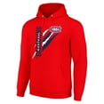 thumbnail image 2 of Men's Starter  Red Montreal Canadiens Color Scratch Fleece Pullover Hoodie, 2 of 3