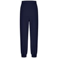 thumbnail image 5 of Fozruso Boys Casual Solid Color Pants With Drawstring Ankle And Side Pockets Comfortable Elastic Waistband For Everyday Wear School Uniform Pants Sizes 4-5 Years(Blue), 5 of 5