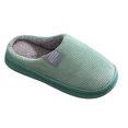thumbnail image 5 of ZELAND Couple Plush Winter House Slippers - Thick Sole, Anti-slip, Warm Indoor Cotton Slippers for Women and Men, 5 of 5