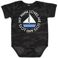 thumbnail image 3 of Inktastic My Nana Loves Me Sailboat Boys Boys Baby Bodysuit, 3 of 5