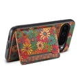 thumbnail image 5 of Retro flower figure PU leather phone case for Google Pixel 9 Pro XL 9pro 8A 7A 8pro 7pro 6A card bag kickstand cover, 5 of 8
