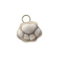 thumbnail image 2 of Zzbeans Cute Paw Keychain, Colorful Animal Paw Keychain, Decorative Keychain for Keys Backpack Car Purse, Gray, 2 of 6