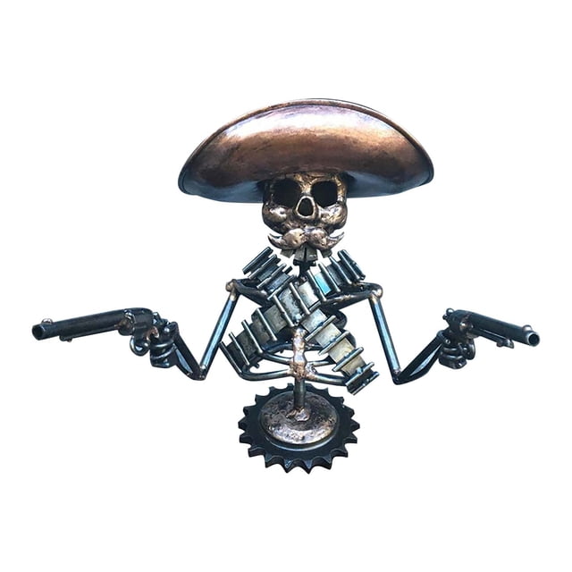 Adorno metálico para capó, diseño vintage, ajuste universal, hecho a mano, para coches, motos, decoración de escritorio