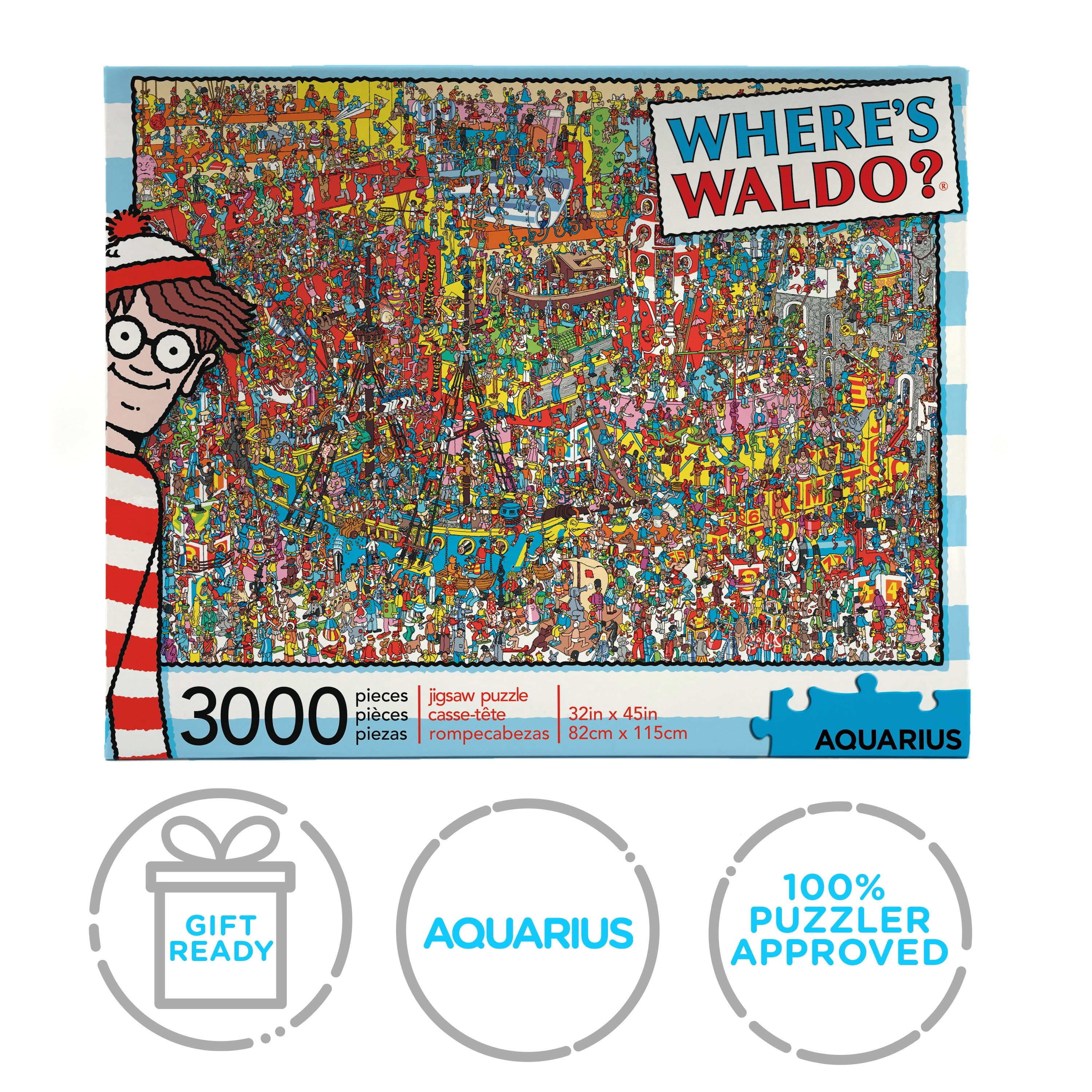 Where's Waldo 3000 Piece Jigsaw Puzzle
