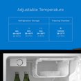 hOmeLabs Mini Fridge 2.4 Cubic Feet Under Counter Refrigerator with