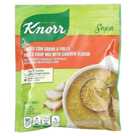 Knorr, Pasta Soup Mix With Chicken Flavor, 3.5 oz Pack of 4