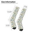 thumbnail image 4 of Fotbe Funny Chicken print Women's Men's Novelty Crew Socks Cotton Socks Knee High Socks for Walking,Running,Nurses,Pregnancy, 4 of 8