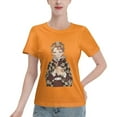 thumbnail image 1 of T-Shirt Basique à Manches Courtes pour Femmes Demon Slayer Blade Tanjiro, 1 of 6