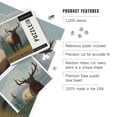 thumbnail image 5 of Lantern Press 1000 Piece Jigsaw Puzzle, Elk Scene, Wyoming, 5 of 5