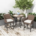 thumbnail image 1 of Ash & Willow Appleton 3-Piece Outdoor High Dining Set, 1 of 8