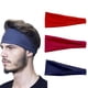 thumbnail image 1 of Paquete de 3 diademas para hombres, diadema deportiva para hombres y mujeres, banda para la cabeza que absorbe el sudor, bandas para el sudor para correr, gimnasio, entrenamiento, tenis,, 1 of 5