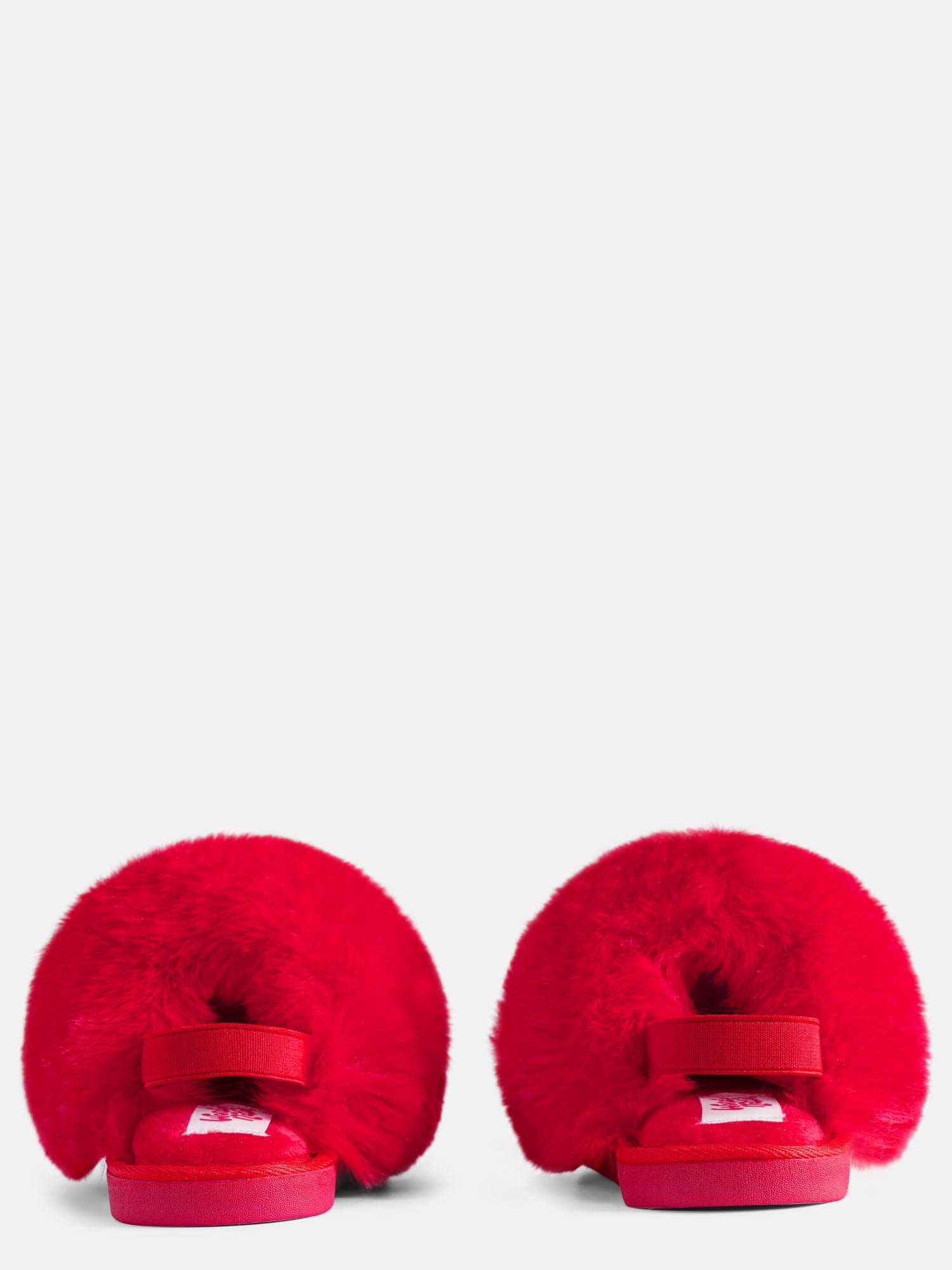 Wonder Nation Toddler, Little & Big Girls Faux Fur Puff Slippers