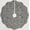Silvery Gray, variant on Floral Garden Christmas Tree Skirt By Penny's Needful Things (Black & Gray) (Round)