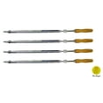 thumbnail image 3 of Big Cuts - Set of 4 Brazilian Skewers for BBQ 28" - Professional Grade, 3 of 4