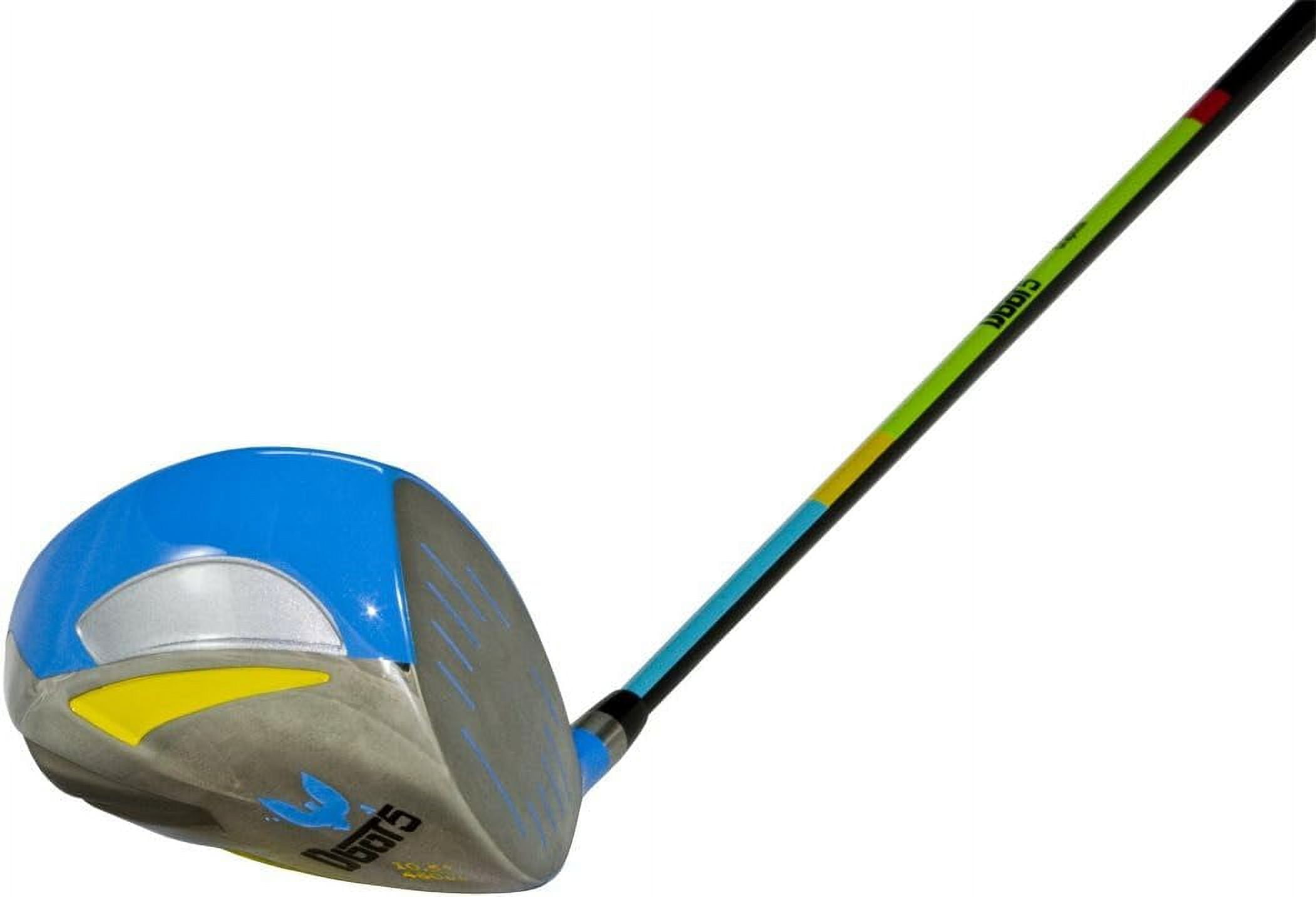 Dbot5 Hail Mary Stainless Metal New Golf Club Set, 3 Drivers, Right-Handed, Gift for Men