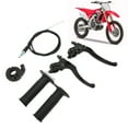 thumbnail image 4 of Accesorios Para Mini Bicicleta, Palanca De Embrague De Freno, Juego De Cables Del Acelerador, Repuesto De Goma Inoxidable De 7/8 Pulgadas Para Motocicleta XR80 CRF70 CRF80 Para, 4 of 7