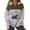 Army Green, variant on Womens Oversized Sweatshirts Alaska Eagle Graphic Quarter Zip Collared Long Sleeve Blouses Loose Fitting Fall Fashion Casual Pullover Tops