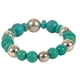 290-TBRND Bracelet de Perles Rondes Turquoise Bret Roberts – image 1 sur 1