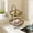 Black Medium, variant on Kitchen Onion, Ginger, Garlic Storage Basket, Desktop Vegetable Shelf, Household Multifunctional Living Room, Double-layer Fruit Storage Layer