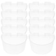 thumbnail image 2 of 10PCS Cage Hanging Replacement Bird Water Dispenser Bird Feeder for Pigeon Parrot, 2 of 6