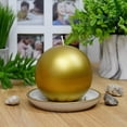 thumbnail image 3 of Zest Candle Bougies en Boule 2 Pcs, 4 Pouces, Or Métallique, 3 of 6